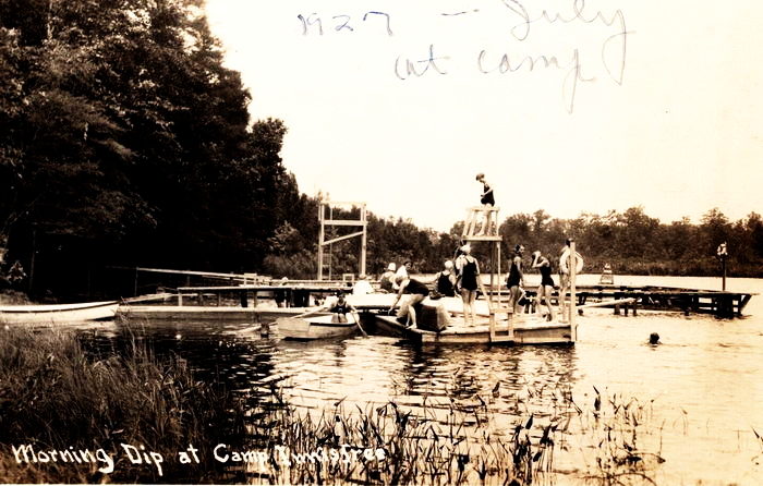 Camp Innisfree - Vintage Postcard (newer photo)